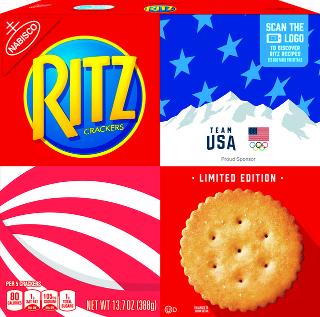 Limited Edition Team USA RITZ Crackers