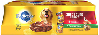 Pedigree® CHOICE CUTS in Gravy Combo Pack Beef & Country Stew