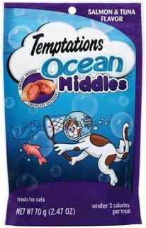 Temptations® Ocean Middles Treats for Cats Salmon and Tuna Flavor