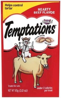 Temptations® Classic Treats for Cats Hearty Beef Flavor
