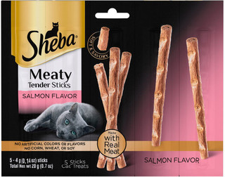 Sheba® Meaty Tender Sticks Salmon Flavor Cat Treats