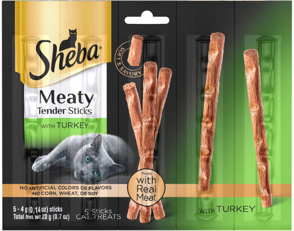 Sheba® Tender Sticks With Turkey