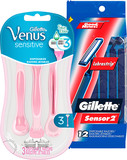 Gillette or Venus Disposables