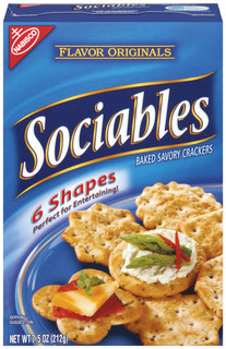 SOCIABLES Baked Savory Crackers