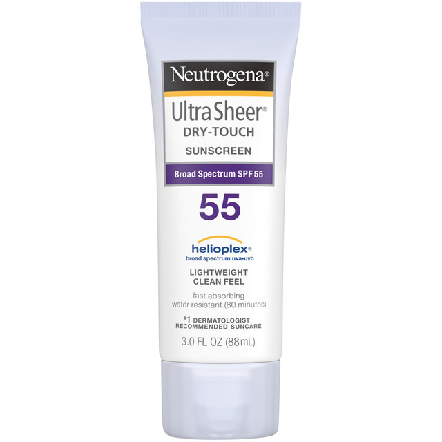 Neutrogena® Ultra Sheer Dry-Touch Sunscreen Broad Spectrum SPF 55