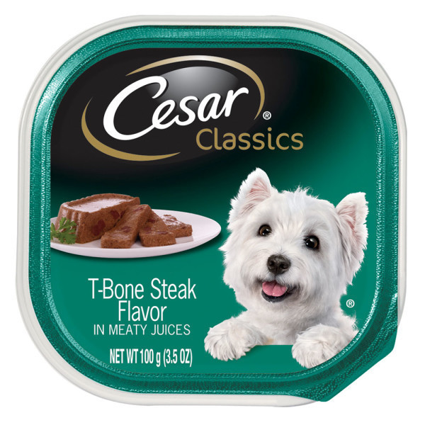 Cesar® Canine Cuisine T-Bone Steak 