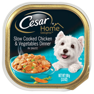 Cesar® HOME DELIGHTS Slow Cooked Chicken & Vegetables Dinner