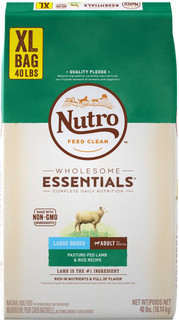 Nutro™ WHOLESOME ESSENTIALS Pasture-Fed Lamb & Rice Recipe Large Breed