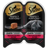 Sheba® PERFECT PORTIONS Paté in Natural Juices Delicate Salmon Entrée 