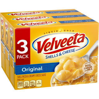 VELVEETA Shells & Cheese Dinner 3-pack