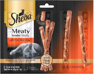 Sheba® Meaty Tender Sticks With Chicken