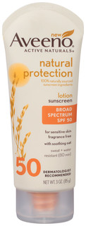 Aveeno® Active Naturals® Natural Protection Lotion Sunscreen SPF 50
