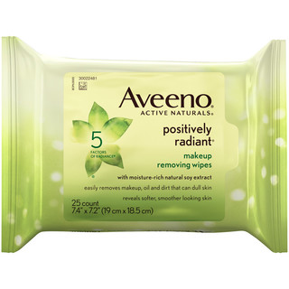 Aveeno® Positively Radiant® Makeup Removing Wipes