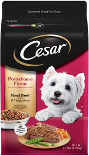 Cesar® Porterhouse Flavor With Spring Vegetables