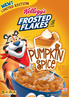 LIMITED EDITION Frosted Flakes Cereal - Pumpkin Spice