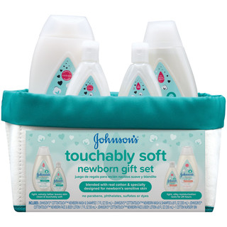 Johnson's® Touchably Soft Newborn Baby Gift Set For New Parents