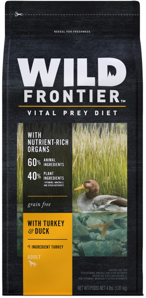 WILD FRONTIER™ VITAL PREY Adult Dry Dog Food with Turkey & Duck
