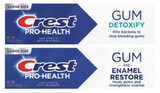 Crest Gum  Detoxify, Enamel Repair & Gum and Gum Restore