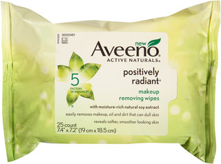 Aveeno® Active Naturals® Positively Radiant® Makeup Removing Wipes