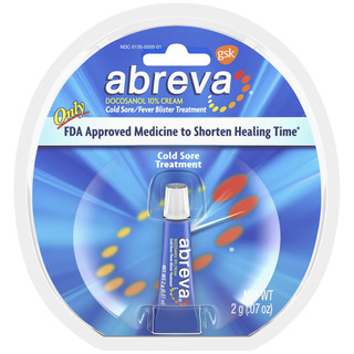 Abreva Cold Sore/Fever Blister Treatment Tube