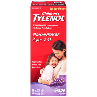 Children's Tylenol® Pain + Fever Age 2–11 Grape Flavor