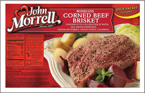 John Morrell Or Cook S Corned Beef Brisket Food My Commissary My Military Savings