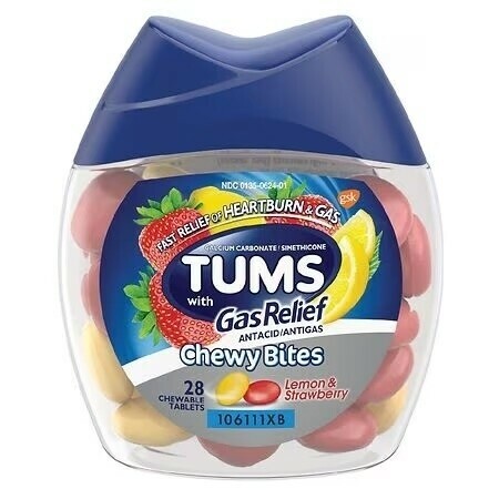 TUMS® Chewy Bites with Gas Relief 