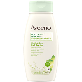 Aveeno® Positively Radiant Soap-Free Exfoliating Body Wash
