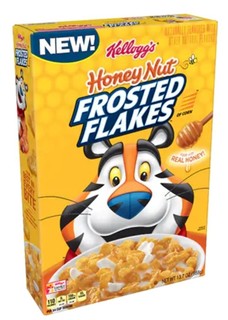 Kellogg's Honey Nut Frosted Flakes Cereal