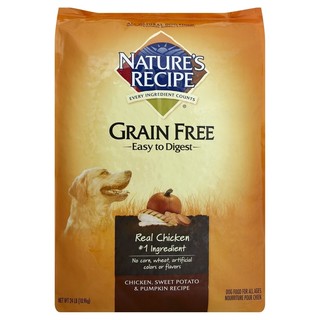 Nature's Recipe® Grain Free Easy to Digest Chicken, Sweet Potato, & Pumpkin Recipe