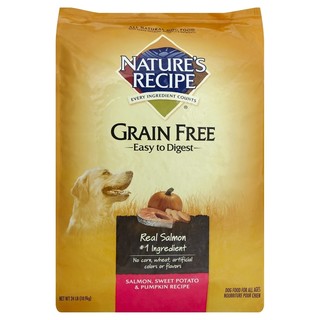 Nature's Recipe® Grain Free Easy to Digest Salmon, Sweet Potato, & Pumpkin Recipe