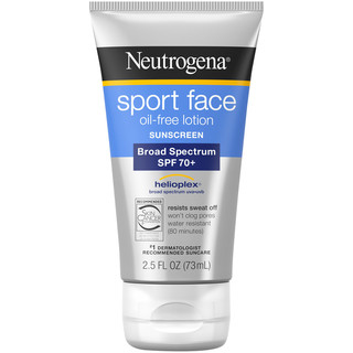 Neutrogena® Sport Face Oil-Free Lotion Sunscreen, SPF 70+