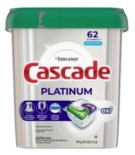 Cascade ActionPacs Dishwashing Detergent