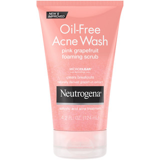 Neutrogena® Oil-Free Pink Grapefruit Acne Wash Face Scrub