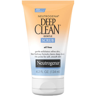 Neutrogena® Deep Clean Gentle Facial Scrub, Oil free Cleanser