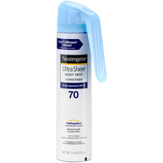 Neutrogena® Ultra Sheer Lightweight Sunscreen Spray, SPF 70