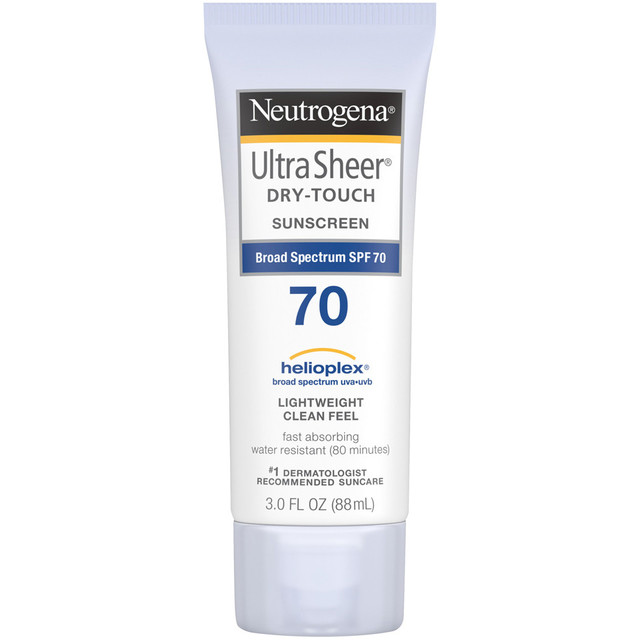 Neutrogena® Ultra Sheer Dry-Touch Water Resistant Sunscreen SPF 70