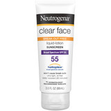 Neutrogena® Clear Face Liquid Lotion Sunscreen with SPF 55