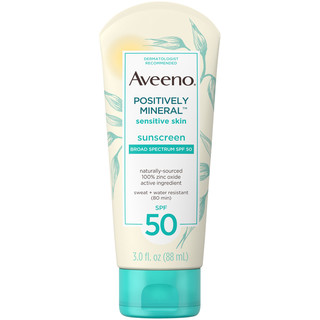 Aveeno® Positively Mineral Sensitive Sunscreen Lotion SPF 50