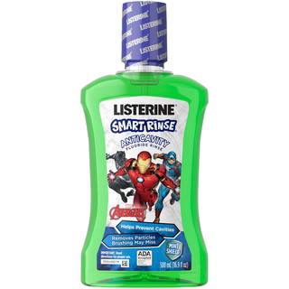 Listerine® Smart® Rinse Kids Alcohol-Free Mouthwash, Mint