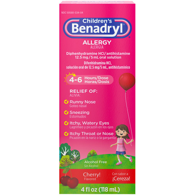 Children's Benadryl® Cherry