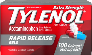 Tylenol® Extra Strength Rapid Release Gels