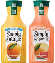 Simply Orange® & Simply Grapefruit®