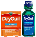Vicks NyQuil or DayQuil Severe Cold & Flu
