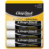 Chapstick Lip Balm Regular Triple Pack
