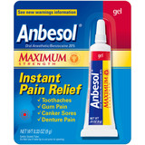 Anbesol Pain Relief Maximum Strength