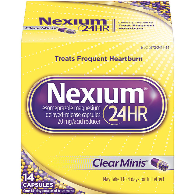 Nexium Heartburn Relief Clear Minis