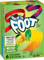 Fruit By The Foot Snacks