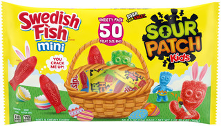 SWEDISH FISH Mini and SOUR PATCH KIDS Soft & Chewy Candy