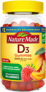 Nature Made Vitamin D3 2000 IU Gummies